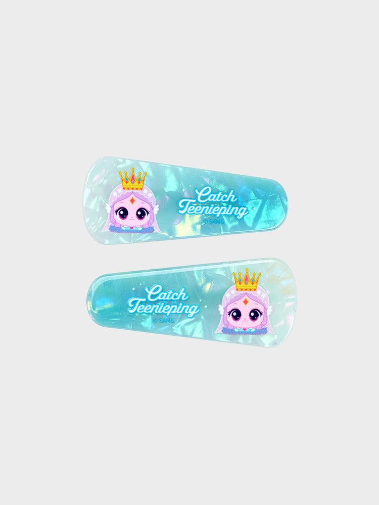 캐치티니핑 시즌6 홀로그램 앞머리 집게핀