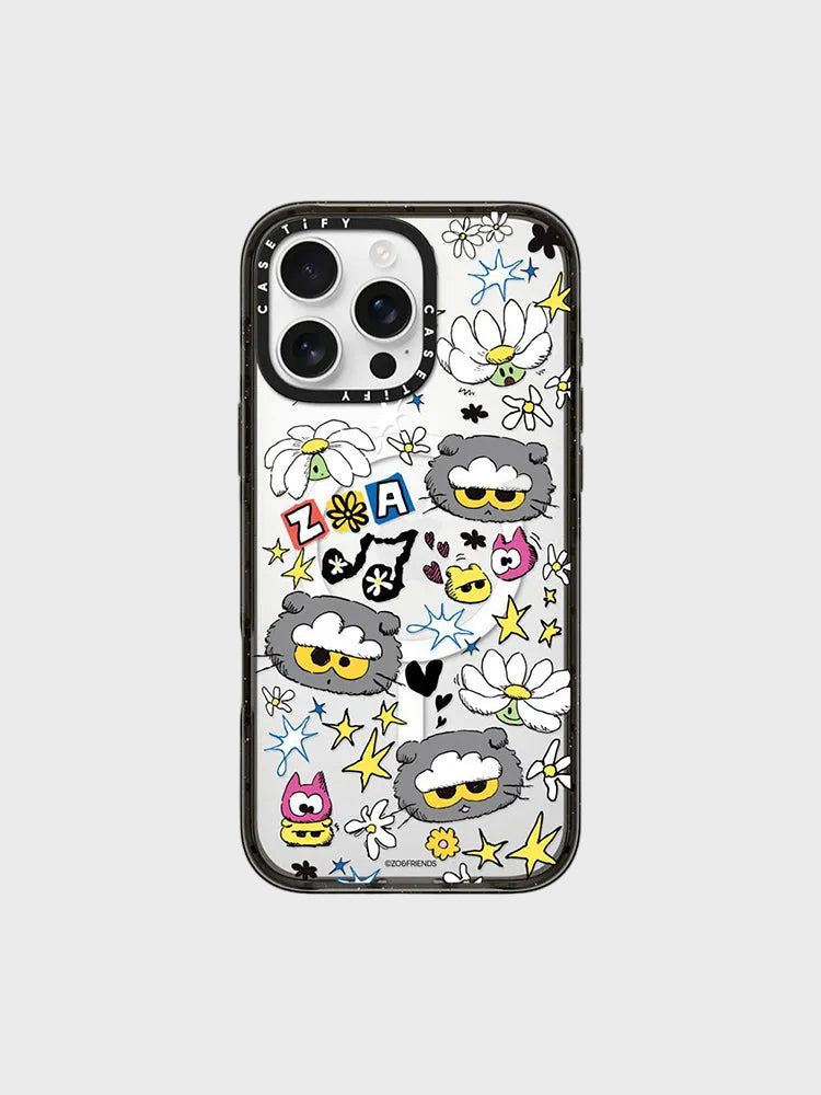 ZO&FRIENDS X CASETiFY Sticker Case (iPhone 16 Pro Max)
