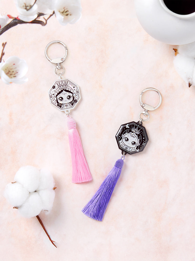 CATCH TEENIEPING SEASON 6 HOLOGRAM CHARM KEYRING