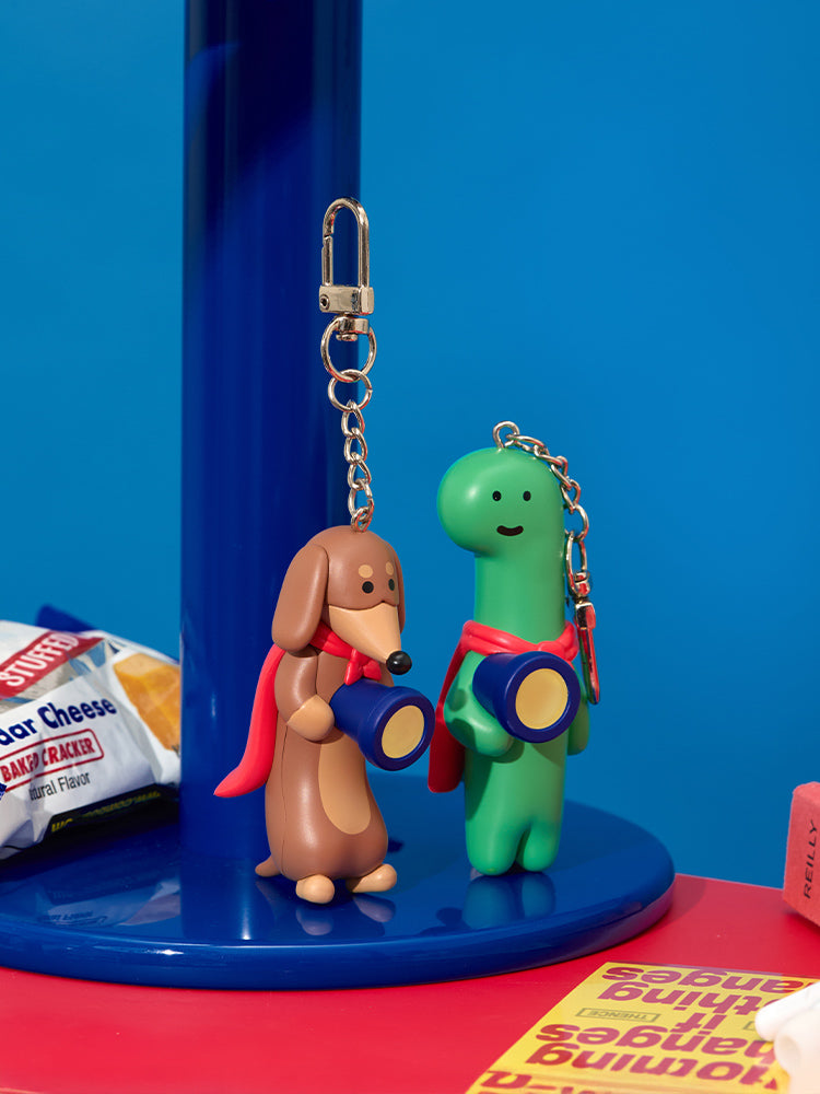 JOGUMAN LIGHT-UP FIGURINE KEYRING HERO