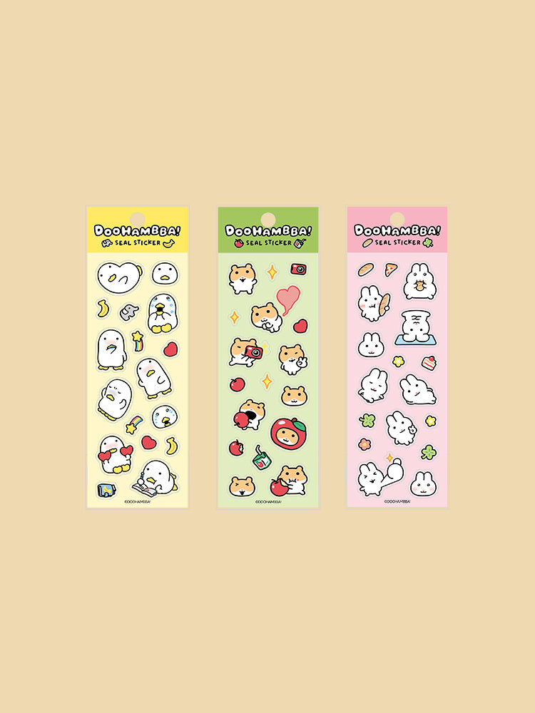 DOOHAMBBA! SEAL STICKERS