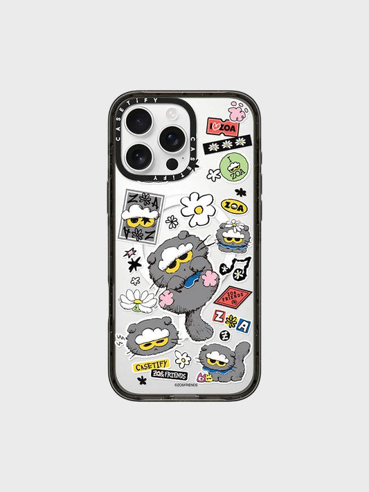 ZO&FRIENDS X CASETiFY ZOA Sticker Case (iPhone 16 Pro Max)