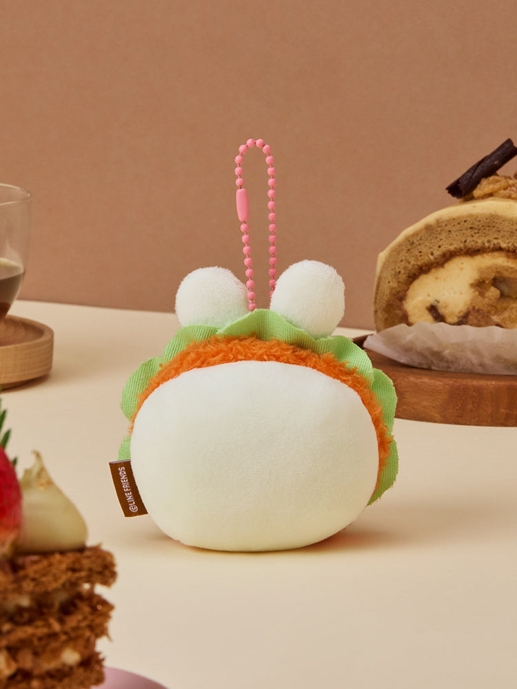 라인프렌즈 미니니 디저트카페 코니니 샌드위치 인형 키링