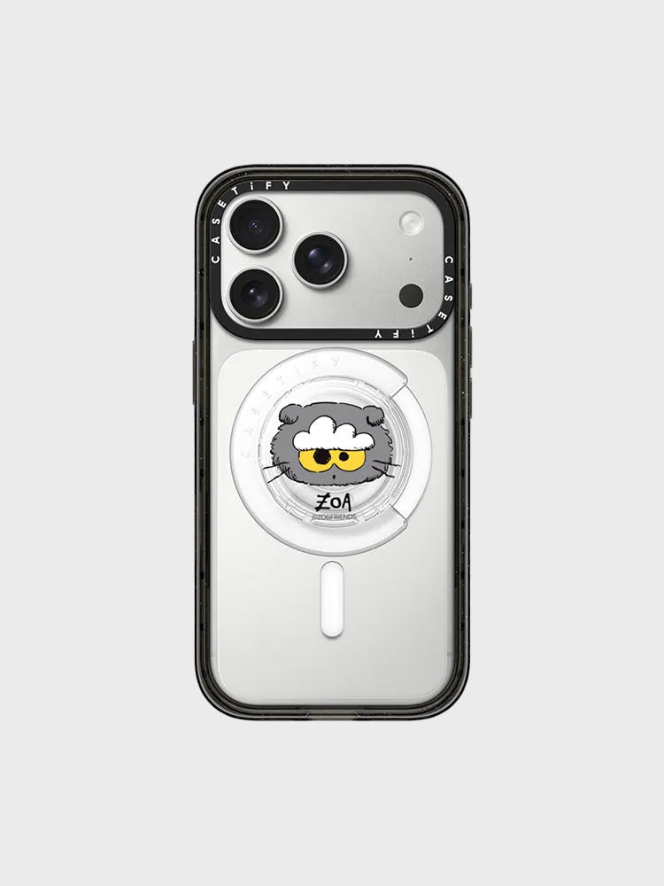 ZO&FRIENDS X CASETiFY ZOA Snappy Grip Holder (Clear)