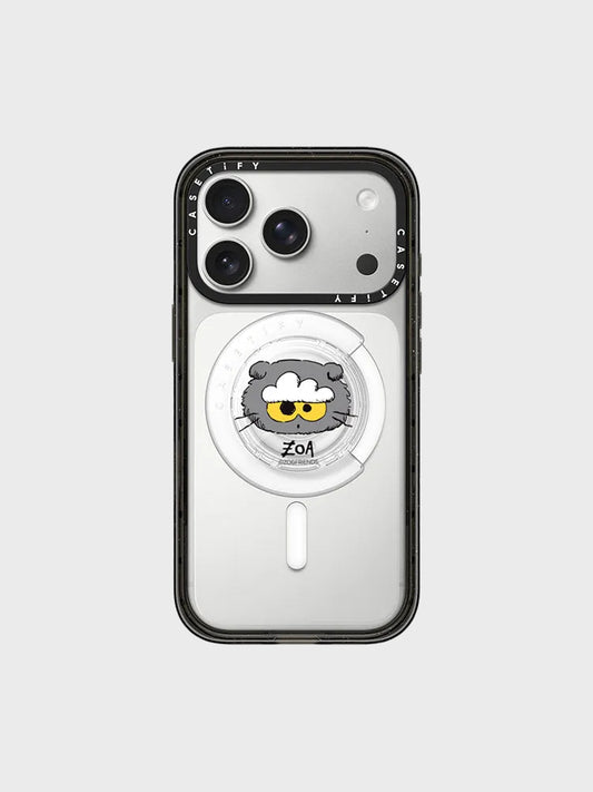 ZO&FRIENDS X CASETiFY ZOA Snappy Grip Holder (Clear)