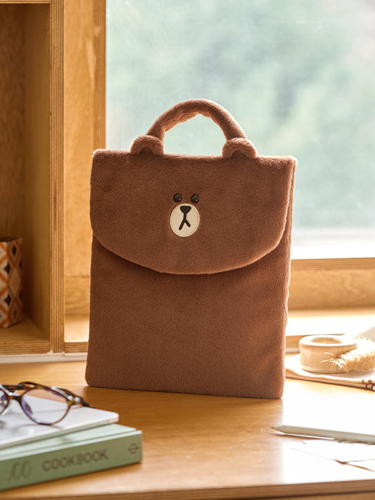 라인프렌즈 허그브라운 시즌4 아이패드 파우치