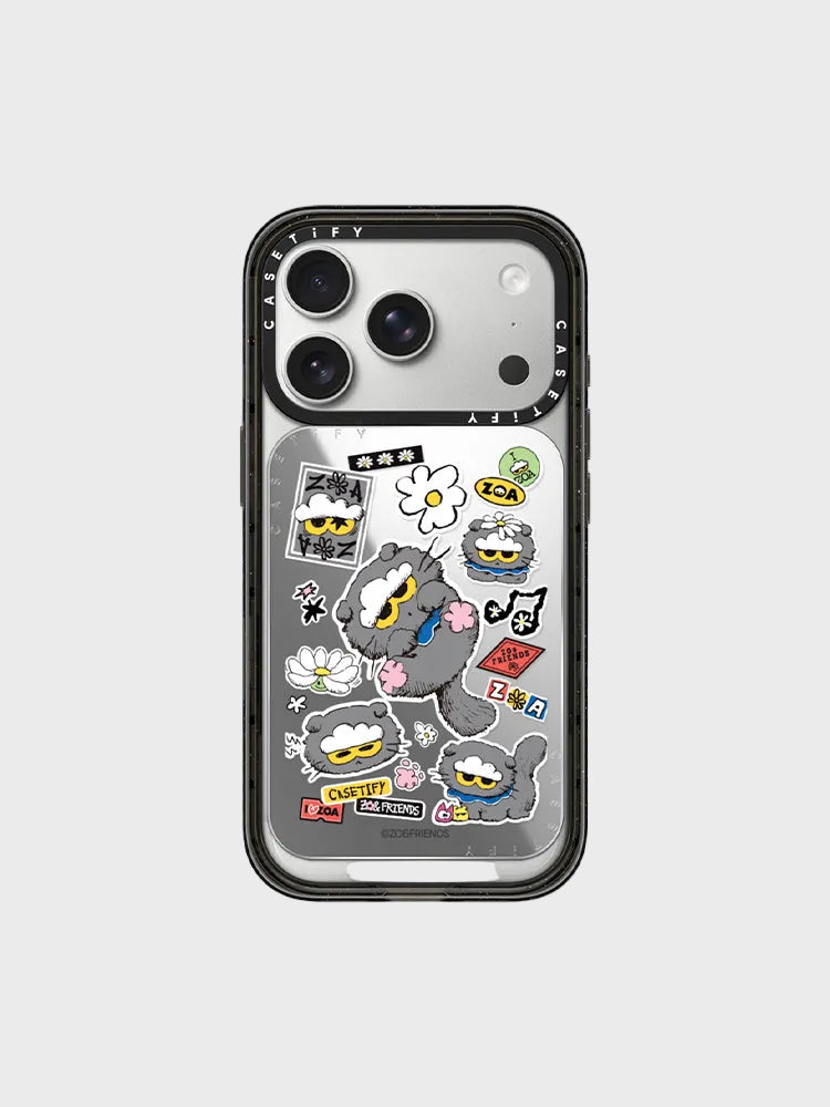 ZO&FRIENDS X CASETiFY ZOA 스티커 카드 홀더 스탠드 (미러)