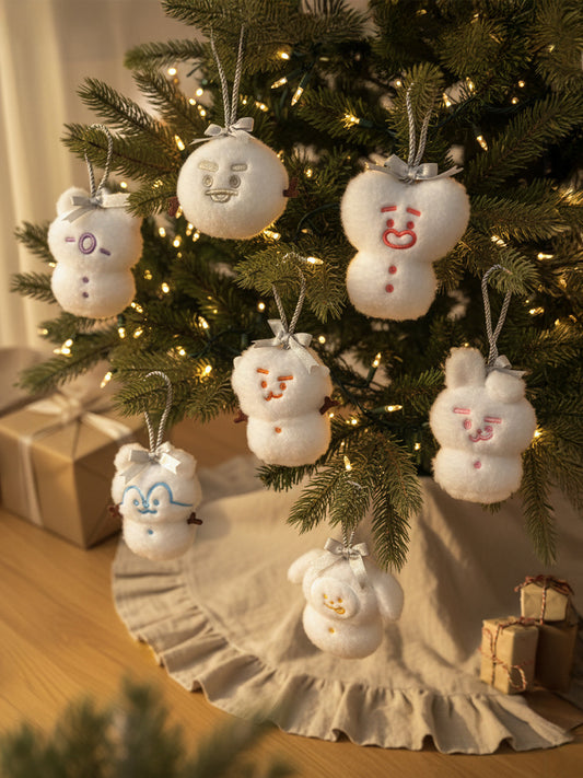 BT21 SNOWMAN ORNAMENT SET (7PCS)