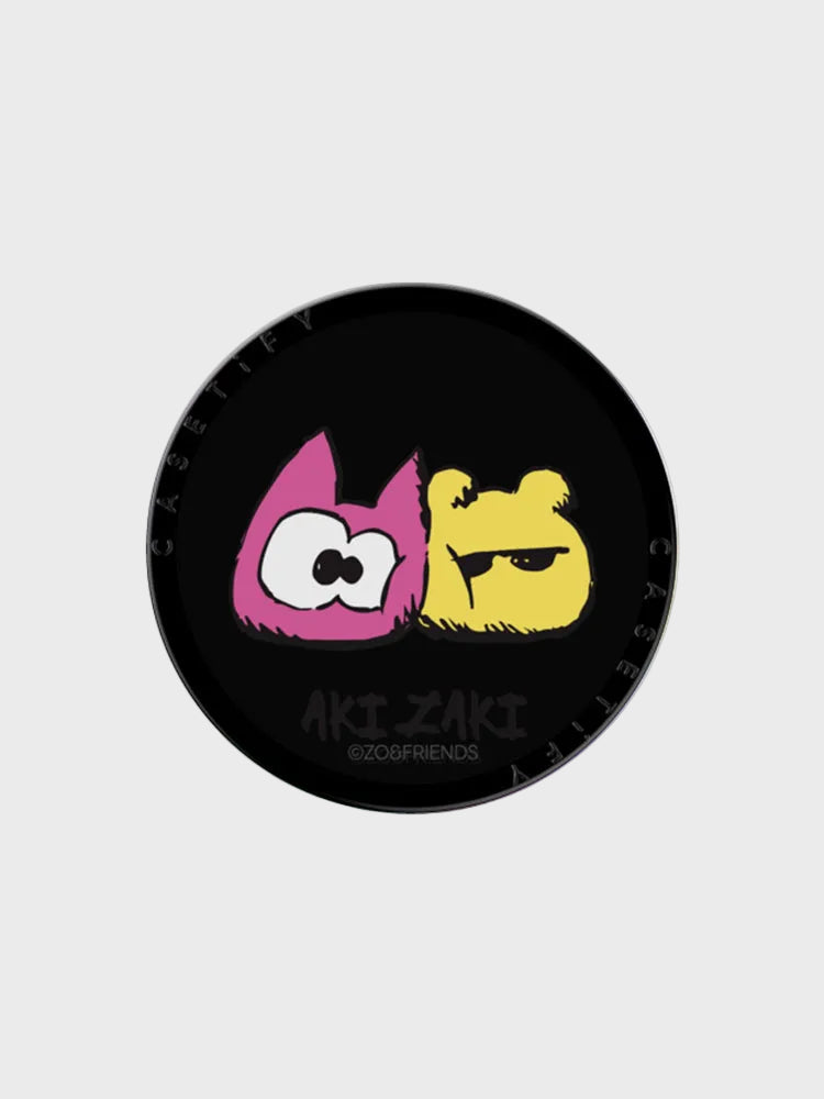 ZO&FRIENDS X CASETiFY Akizaki Snappy Grip Stand (Black)