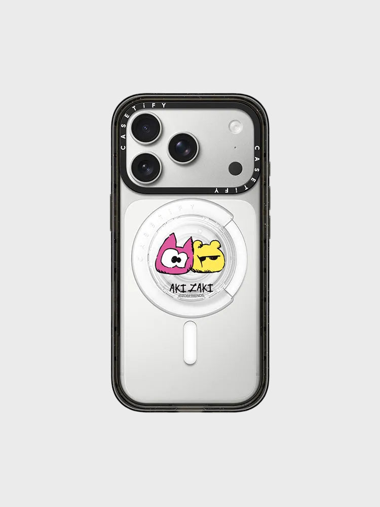 ZO&FRIENDS X CASETiFY AKIZAKI Snappy 그립 홀더 (클리어)
