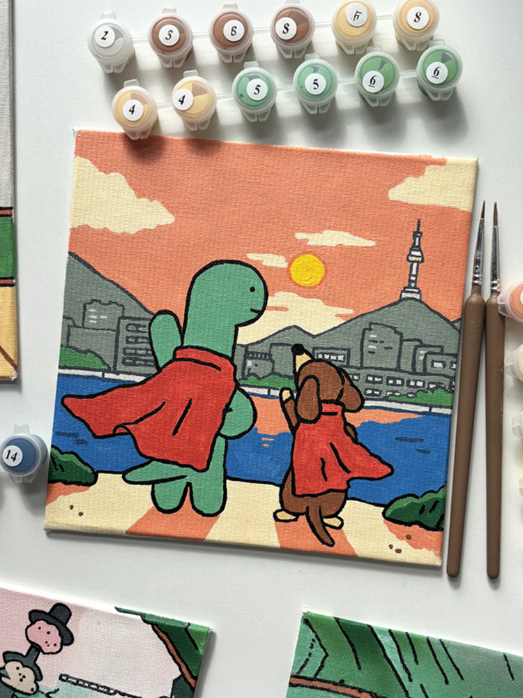 조구만 웰컴투코리아 드로잉세트