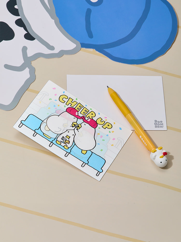 DOOHAMBBA! DOOGI CHEER-UP LENTICULAR POSTCARD