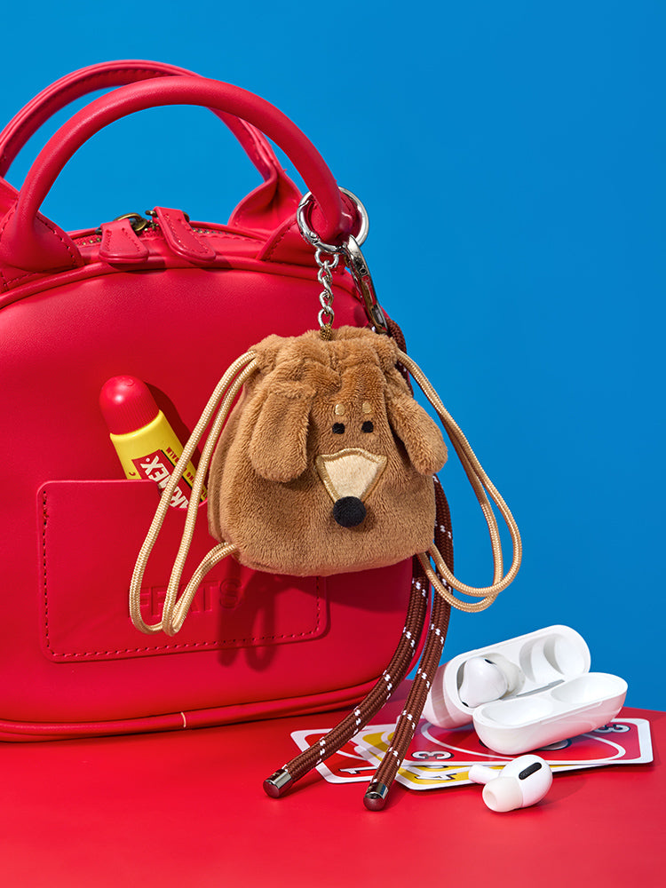 조구만 우디 히어로 미니 스트링 파우치 키링