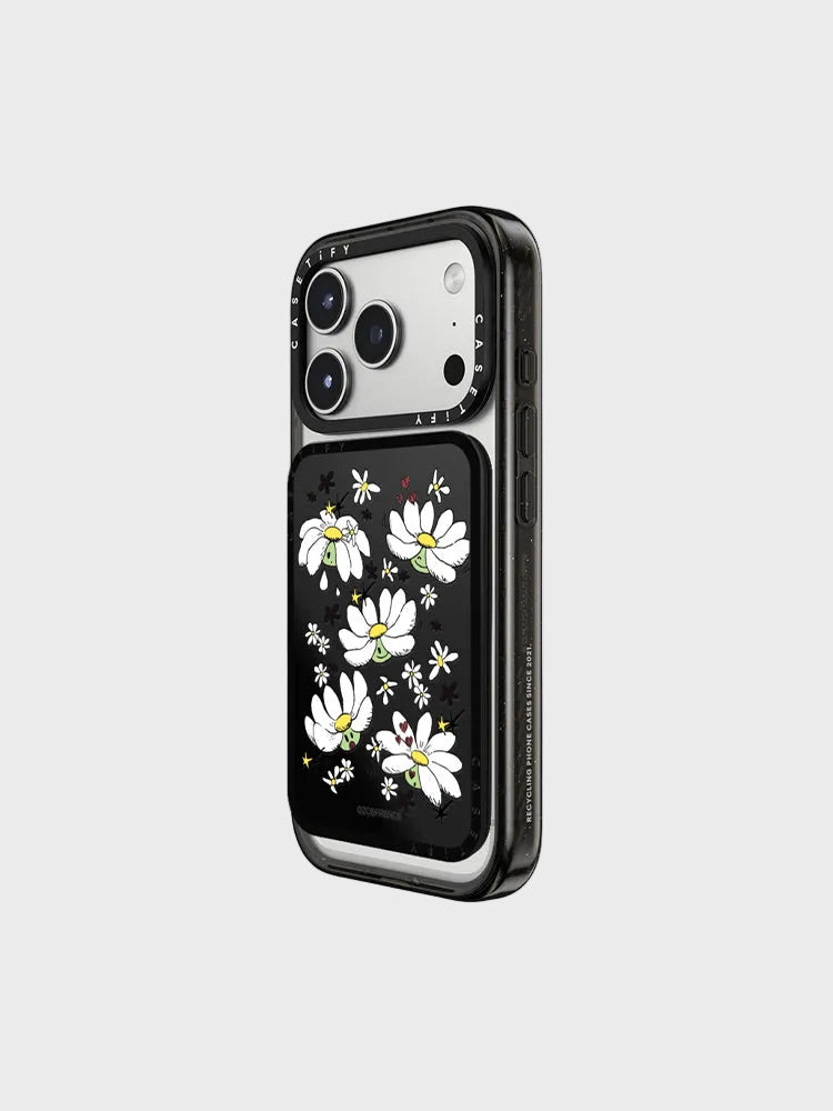 ZO&FRIENDS X CASETiFY A&NE 스티커 카드 홀더 스탠드 (블랙)