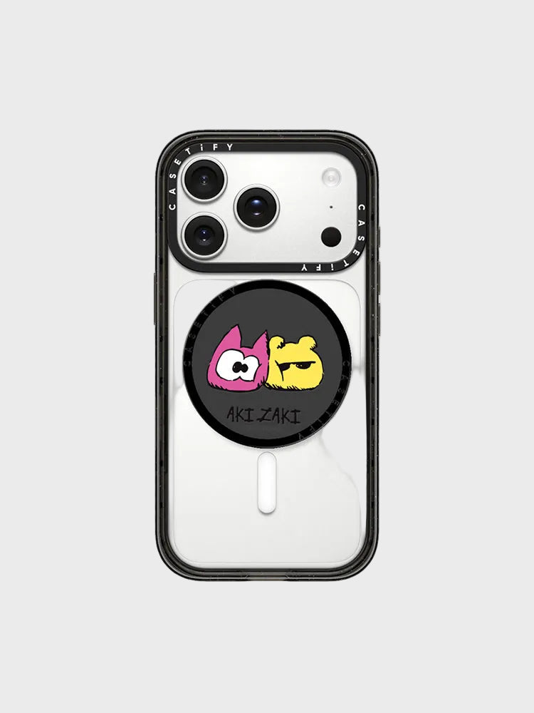 ZO&FRIENDS X CASETiFY Akizaki Snappy Grip Stand (Black)