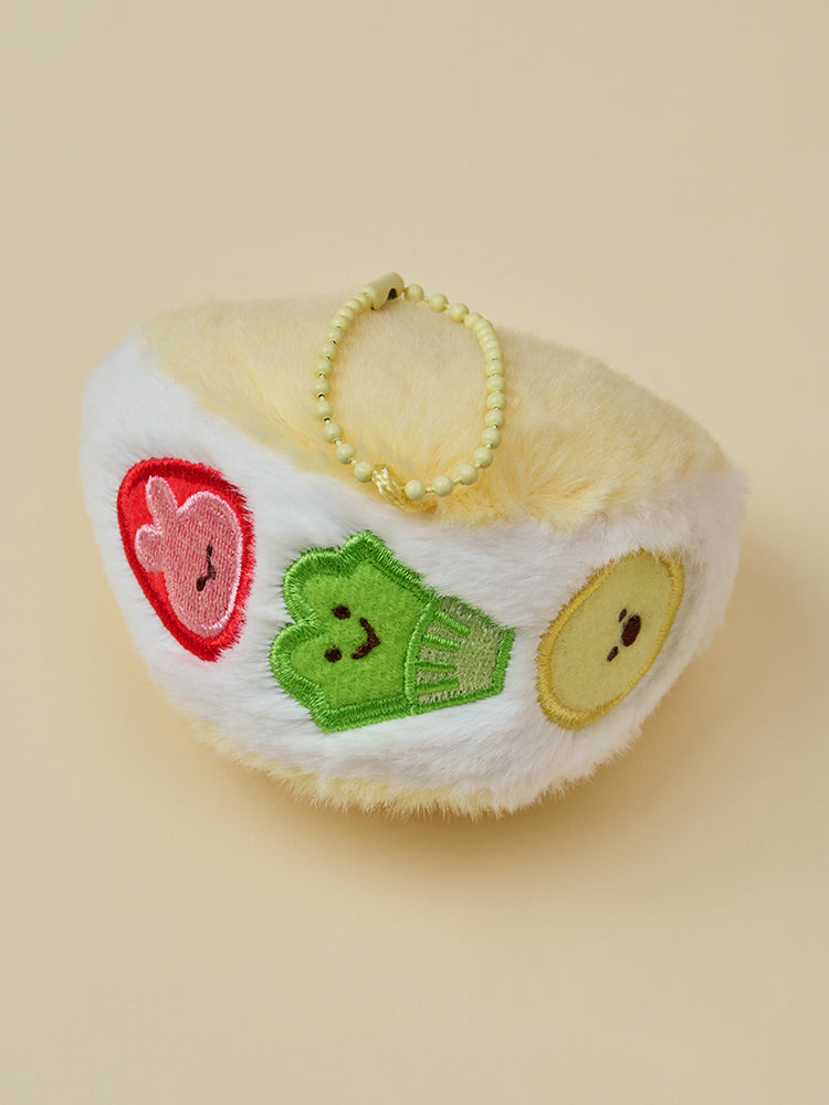 라인프렌즈 미니니 디저트카페 후르츠산도 인형 키링