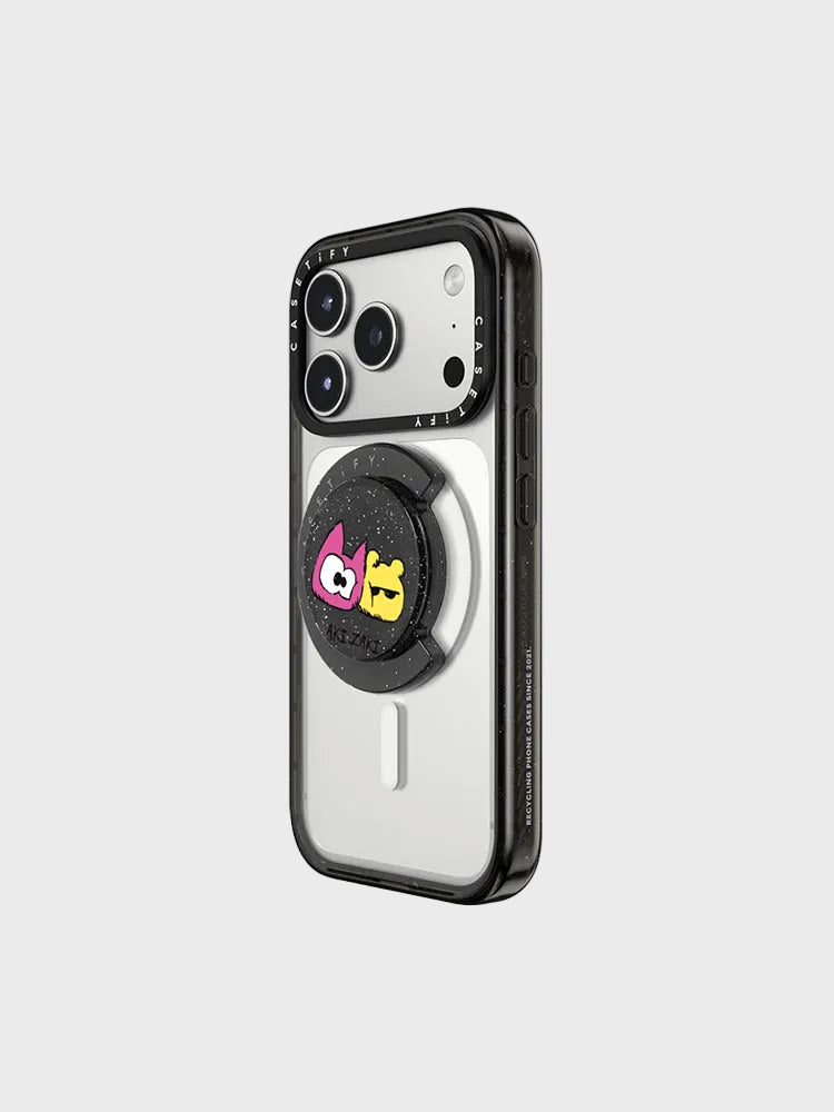 ZO&FRIENDS X CASETiFY AKIZAKI Snappy 그립 홀더 (블랙)