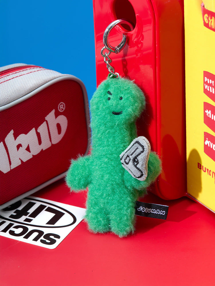 JOGUMAN BRACHIO GUN PLUSH KEYRING HERO