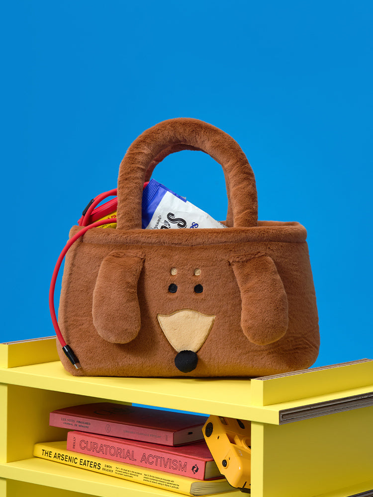 JOGUMAN WOODY PLUSH SHOULDER BAG HERO