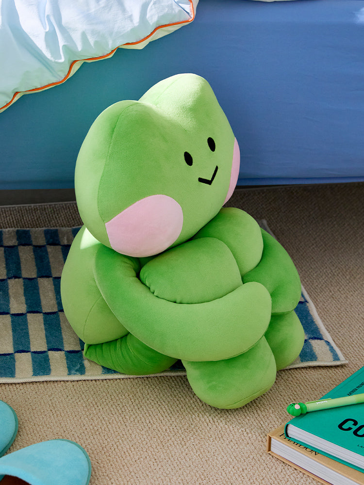 라인프렌즈 레니니 스테이 윗 미니니 롱다리 바디필로우