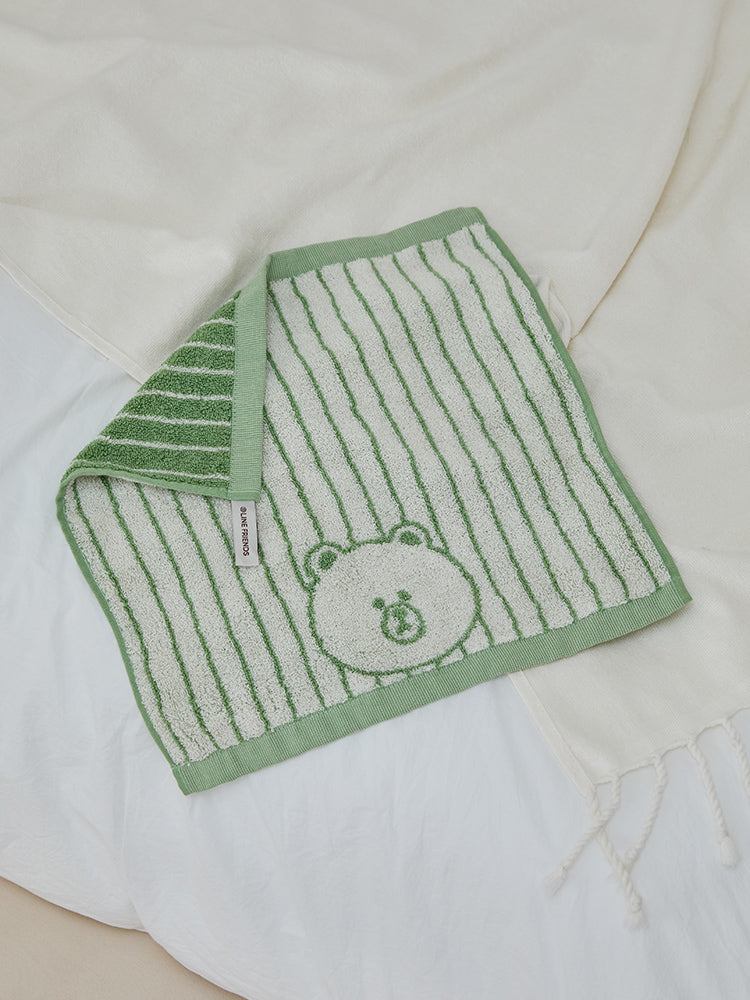 라인프렌즈 송월 브라운 베이직 핸드 타월