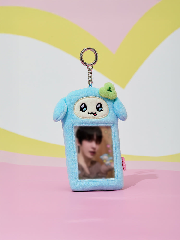 MIGHTEEZ PHOTO HOLDER PLUSH KEYRING