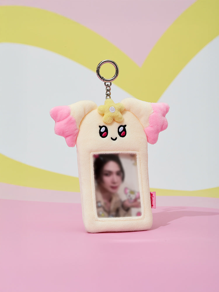 MIGHTEEZ PHOTO HOLDER PLUSH KEYRING
