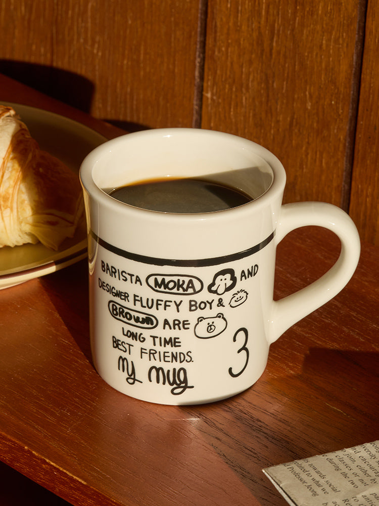 카멜 X 라인프렌즈 머그컵