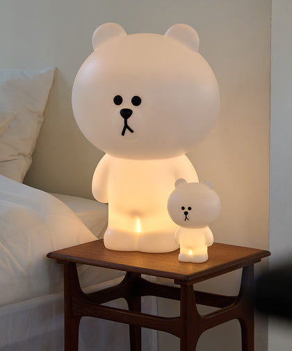 BROWN’s heart delivered through a warm light