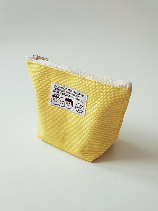 O,LD! TRIANGLE POUCH (LEMON)