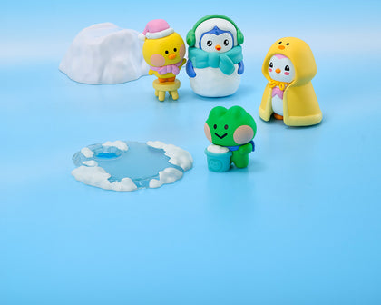minini meets Pudgy Penguins!
