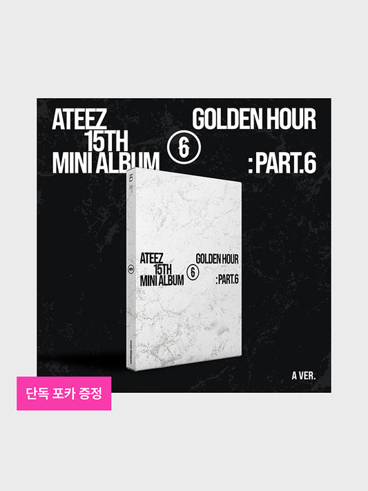 ATEEZ 15TH MINI ALBUM [GOLDEN HOUR : Part.6] (A VER.)