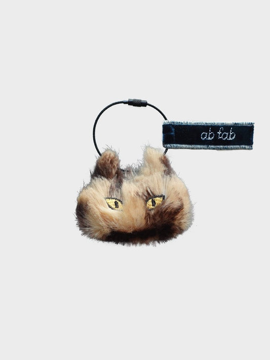 AB FAB KEYRING 단품 [팸세제외] 에이비 페브 먐미 키링 Brown Mix