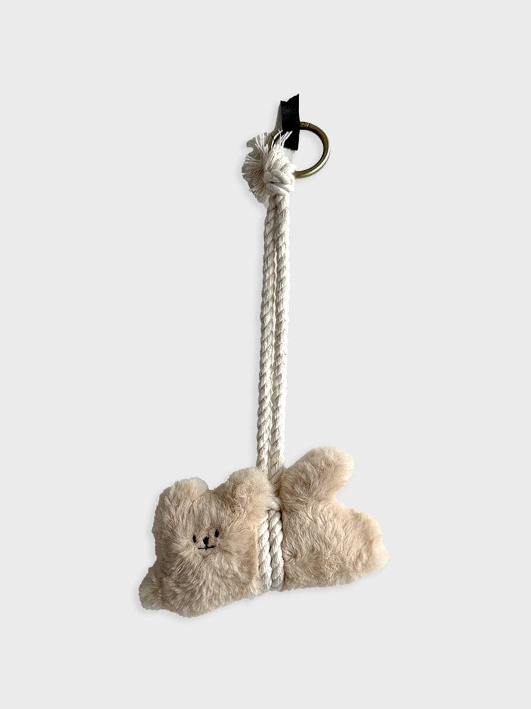 AB FAB KEYRING_ MEDIUM 에이비 페브 액막이 강아지 참 키링 (인절미)