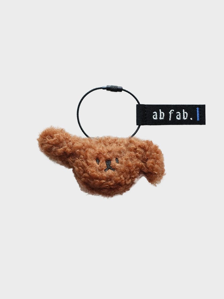 AB FAB KEYRING 단품 [NEW] 에이비 페브 멈머 키링 Brown