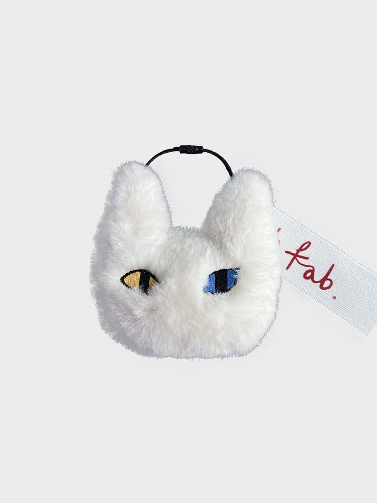 AB FAB KEYRING 단품 [NEW] 에이비 페브 빅 캣 키링 White Odd