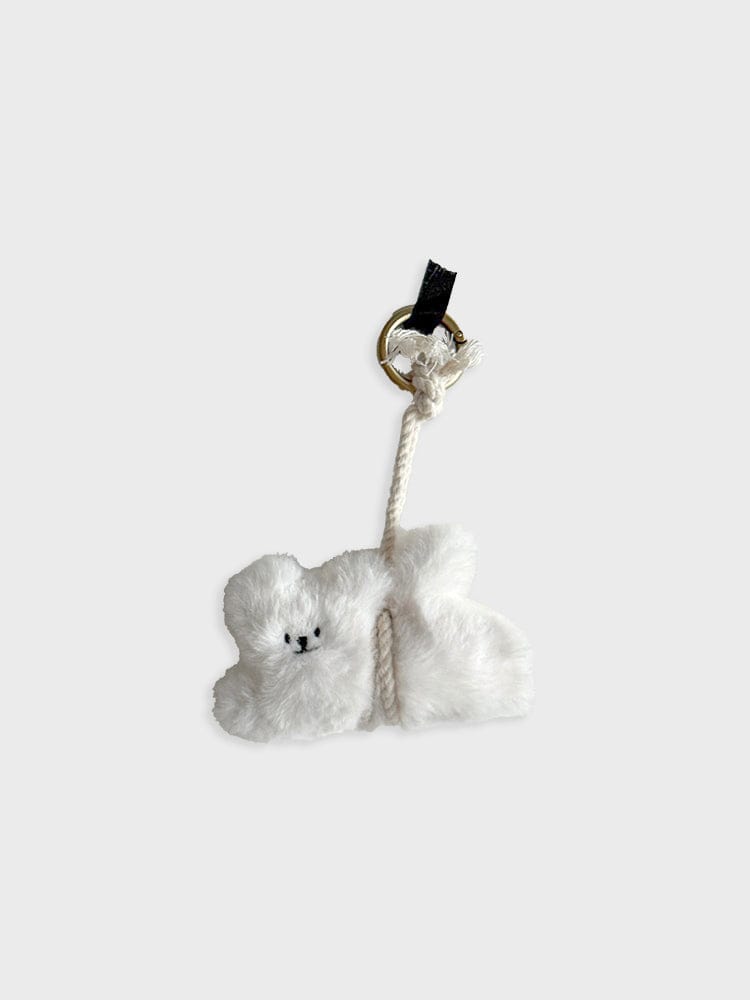 AB FAB KEYRING_ SMALL 에이비 페브 액막이 강아지 참 키링 (백설기)