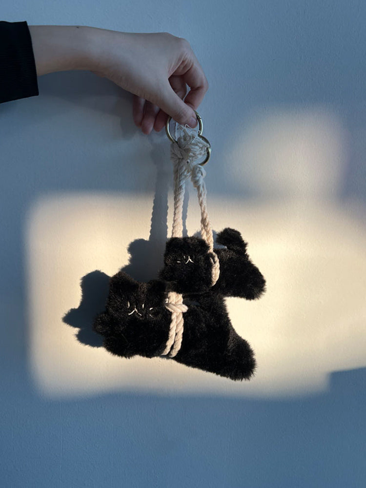 AB FAB KEYRING_HOUSEHOLD 에이비 페브 액막이 고양이 오너먼트 키링