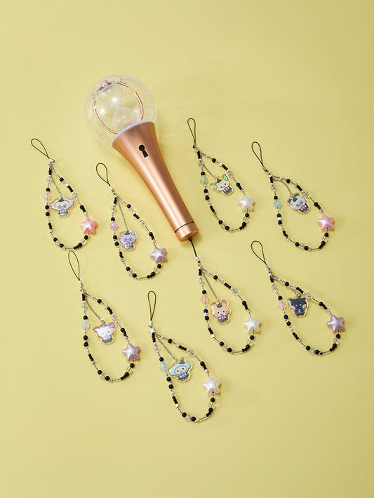 ATEEZ MIGHTEEZ BEAUTY/ACC_ 마이티즈 원더룸 응원봉 비즈 스트랩