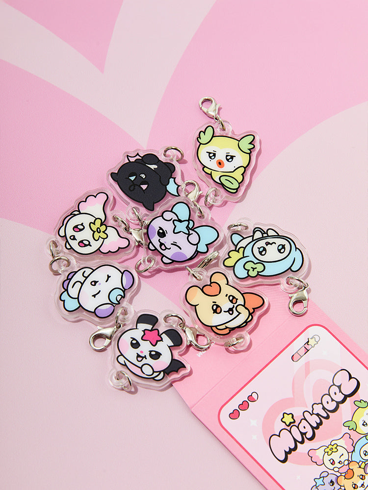 ATEEZ MIGHTEEZ KEYRING_ 랜덤 아크릴 참 마이티즈 랜덤 아크릴 참 (1개)