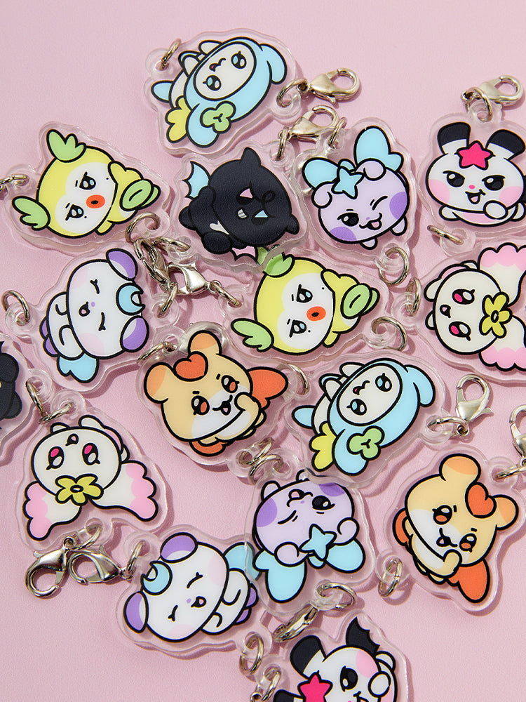 ATEEZ MIGHTEEZ KEYRING_ 랜덤 아크릴 참 마이티즈 랜덤 아크릴 참 (1개)