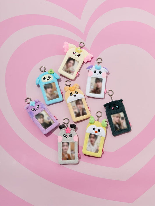 MIGHTEEZ PHOTO HOLDER PLUSH KEYRING