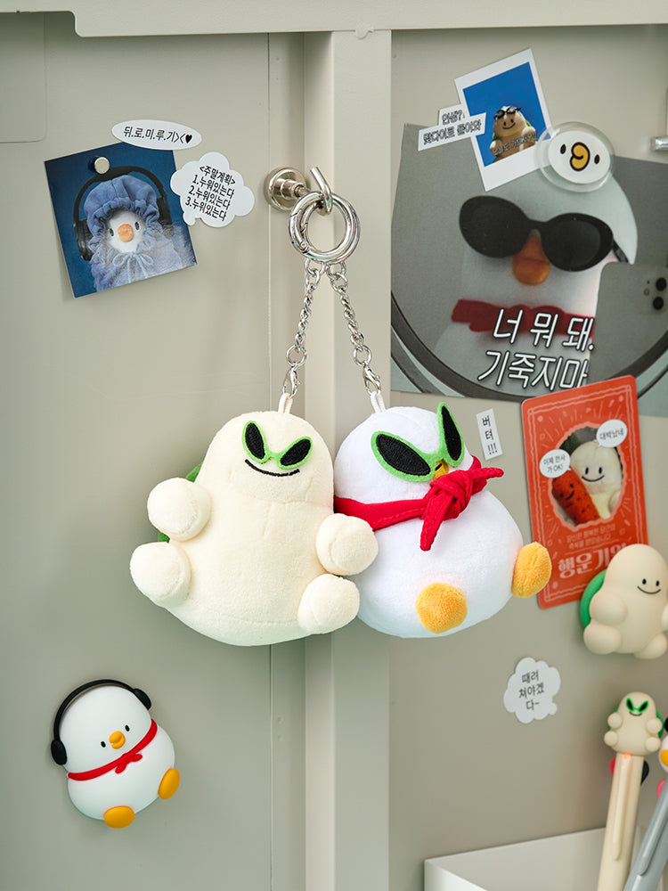 BEBE THE ORI KEYRING_ 베베더오리 스쿨 왹져 미니 인형 키링