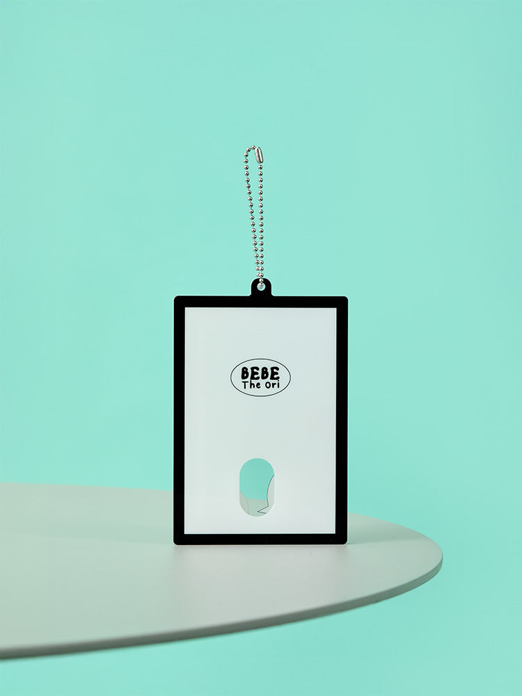 BEBE THE ORI KEYRING_ 베베더오리 스쿨 아크릴 포토 홀더 키링