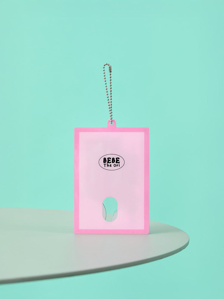 BEBE THE ORI KEYRING_ 베베더오리 스쿨 아크릴 포토 홀더 키링
