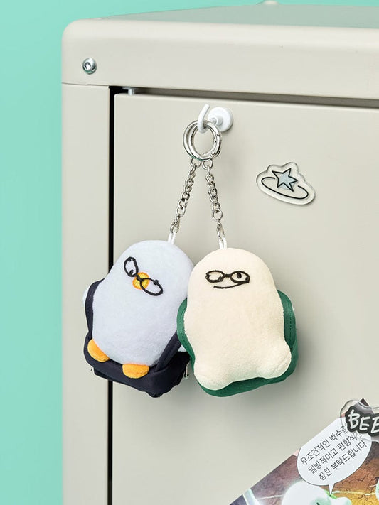 BEBE THE ORI KEYRING [패밀리세일] 베베더오리 스쿨 미니 인형 키링