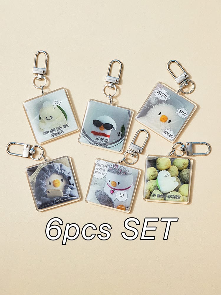 BEBE THE ORI KEYRING 단품 베베더오리 랜덤 아크릴키링 6종 세트