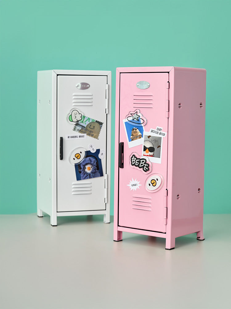 BEBE THE ORI LIVING_OFFICE_ 베베더오리 스쿨 캐비닛 & 스티커 세트
