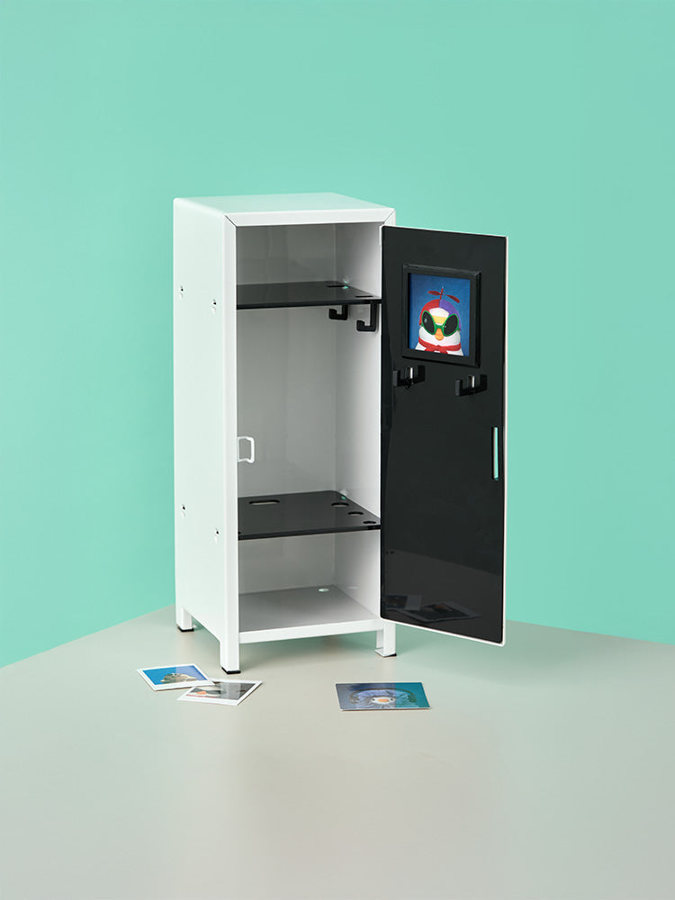 BEBE THE ORI LIVING_OFFICE_ 베베더오리 스쿨 캐비닛 & 스티커 세트