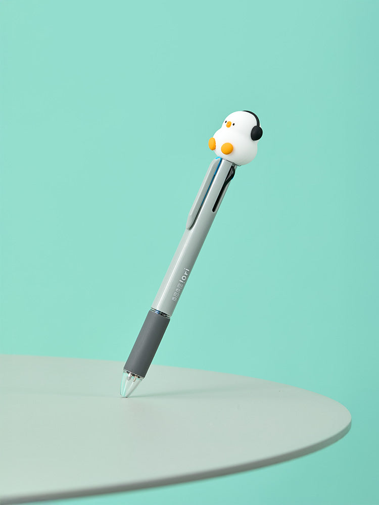 BEBE THE ORI OFFICE_ 단품 베베더오리 스쿨 헤드폰 베베 피규어 볼펜